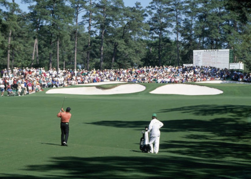 Fulton Allem on the fairway during a PGA Tour event
